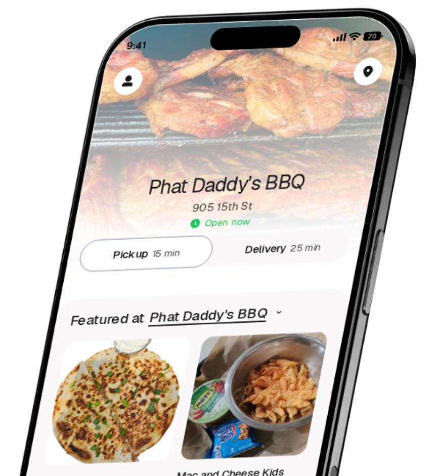 Phat Daddy's BBQ app preview