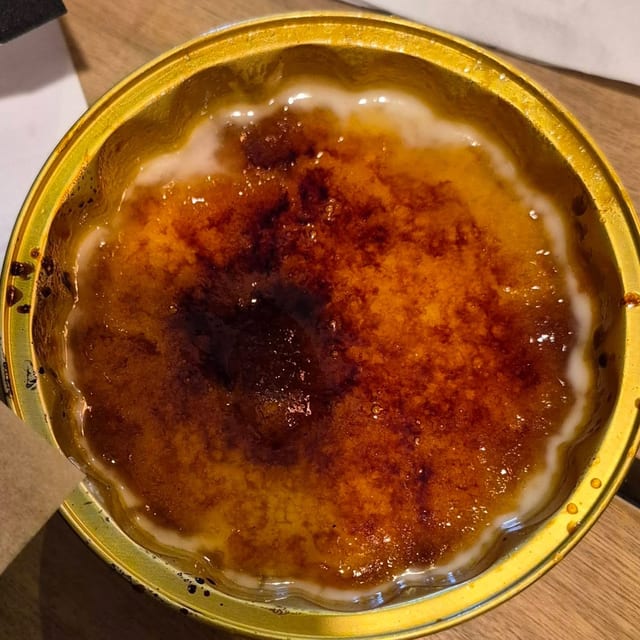 Lemon Posset Brûlée.