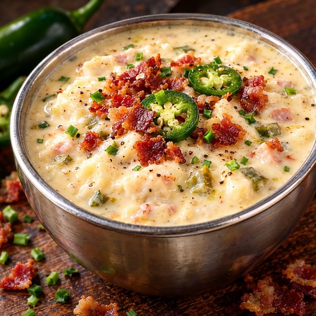 Chicken Jalapeño Popper Soup.