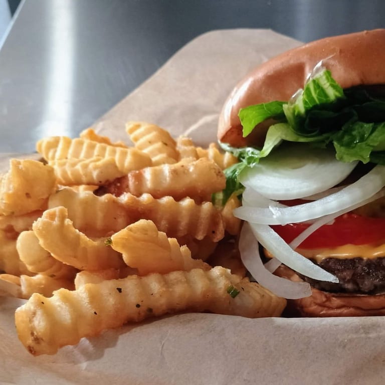 Indulge in Our Smash Burger
