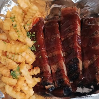 Half Rack and Fries