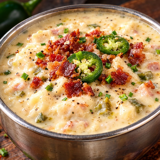 Chicken Bacon Jalapeno Popper Soup