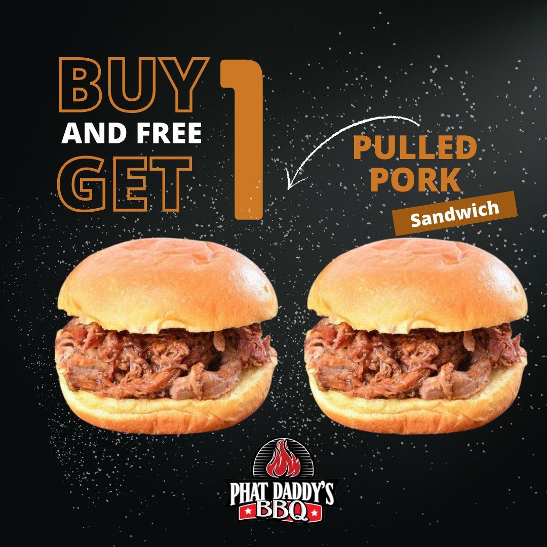 BOGO Pulled Pork.