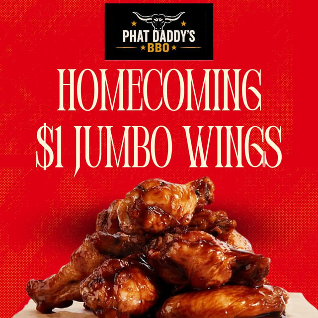 Homecoming Wing Special.