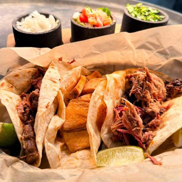 BBQ Taco Trio.