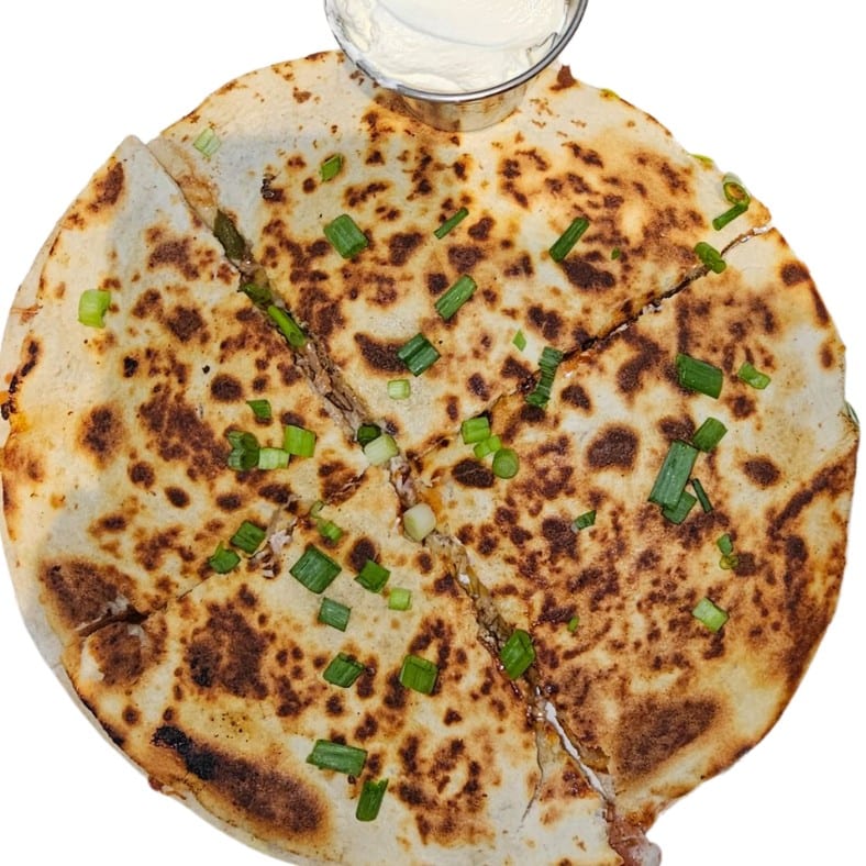 Pulled Pork Quesadilla.