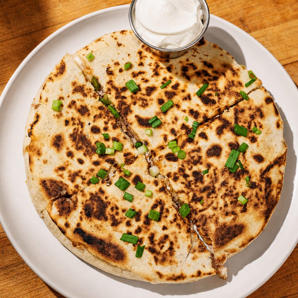 Brisket Quesadilla.