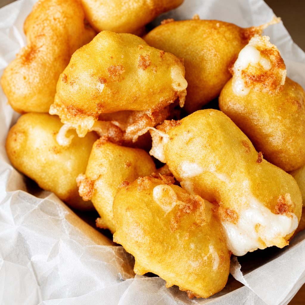 Spicy Cheese Curds.