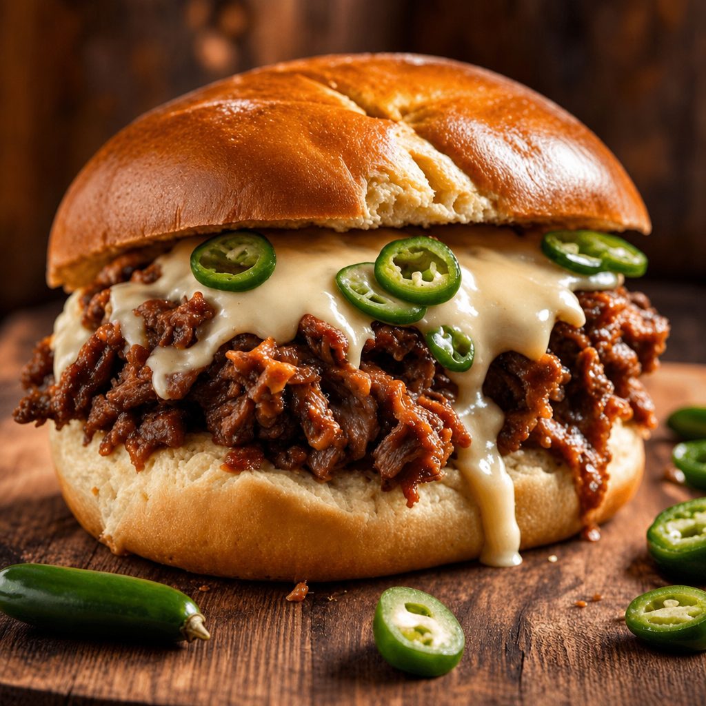 Spicy Brisket Deluxe.