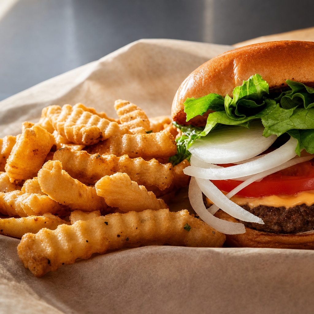 Single Smash Burger.