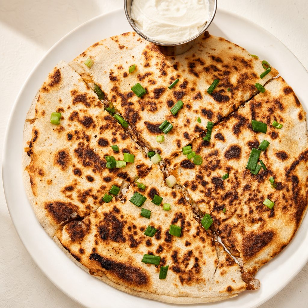 Pulled Pork Quesadilla.
