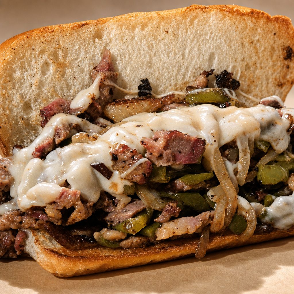 Brisket Philly Sandwich.