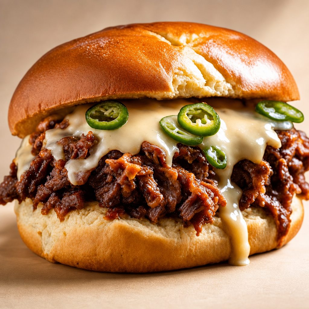 Spicy Brisket Deluxe.