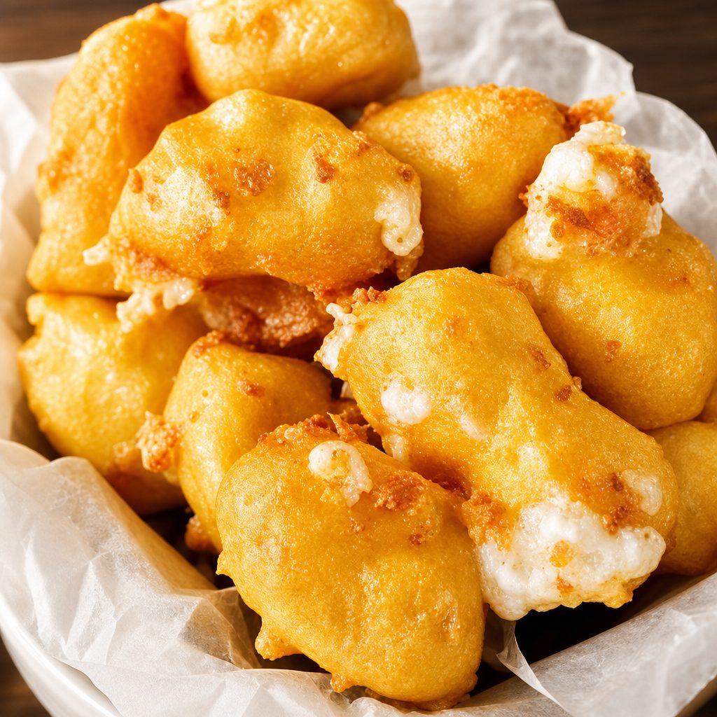 Spicy Cheese Curds.