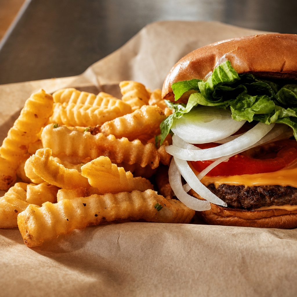 Single Smash Burger.