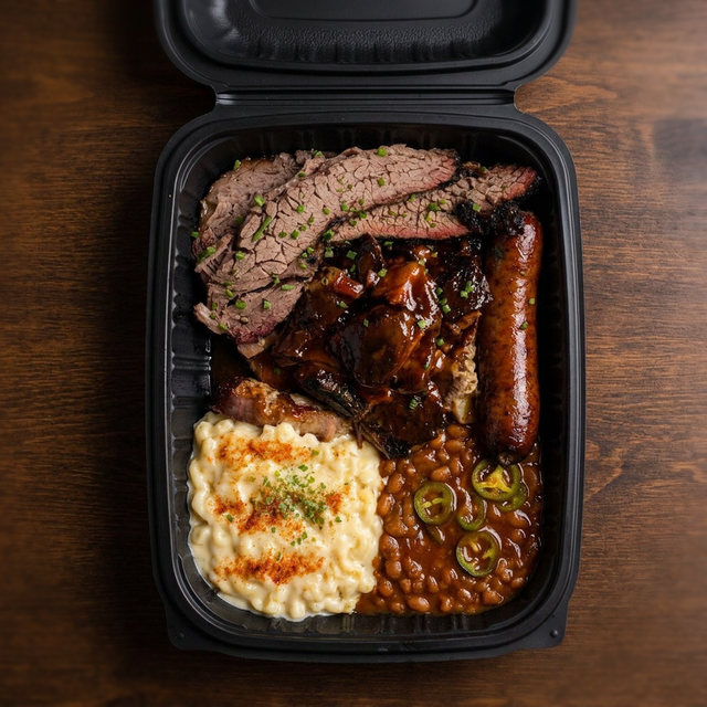 Pitmaster - 3 Meat Platter.